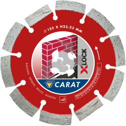 Diamantzaagblad Carat CAXLOCK X-lock baksteen