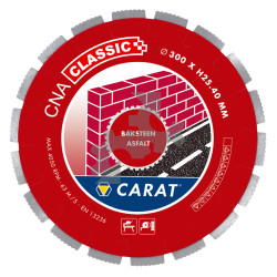 Diamantzaagblad Carat CNA Classic baksteen