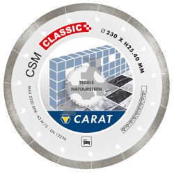 Diamantzaag Carat CSM Classic harde tegels