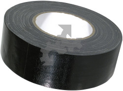 Duct-tape 50mmx50mtr zwart