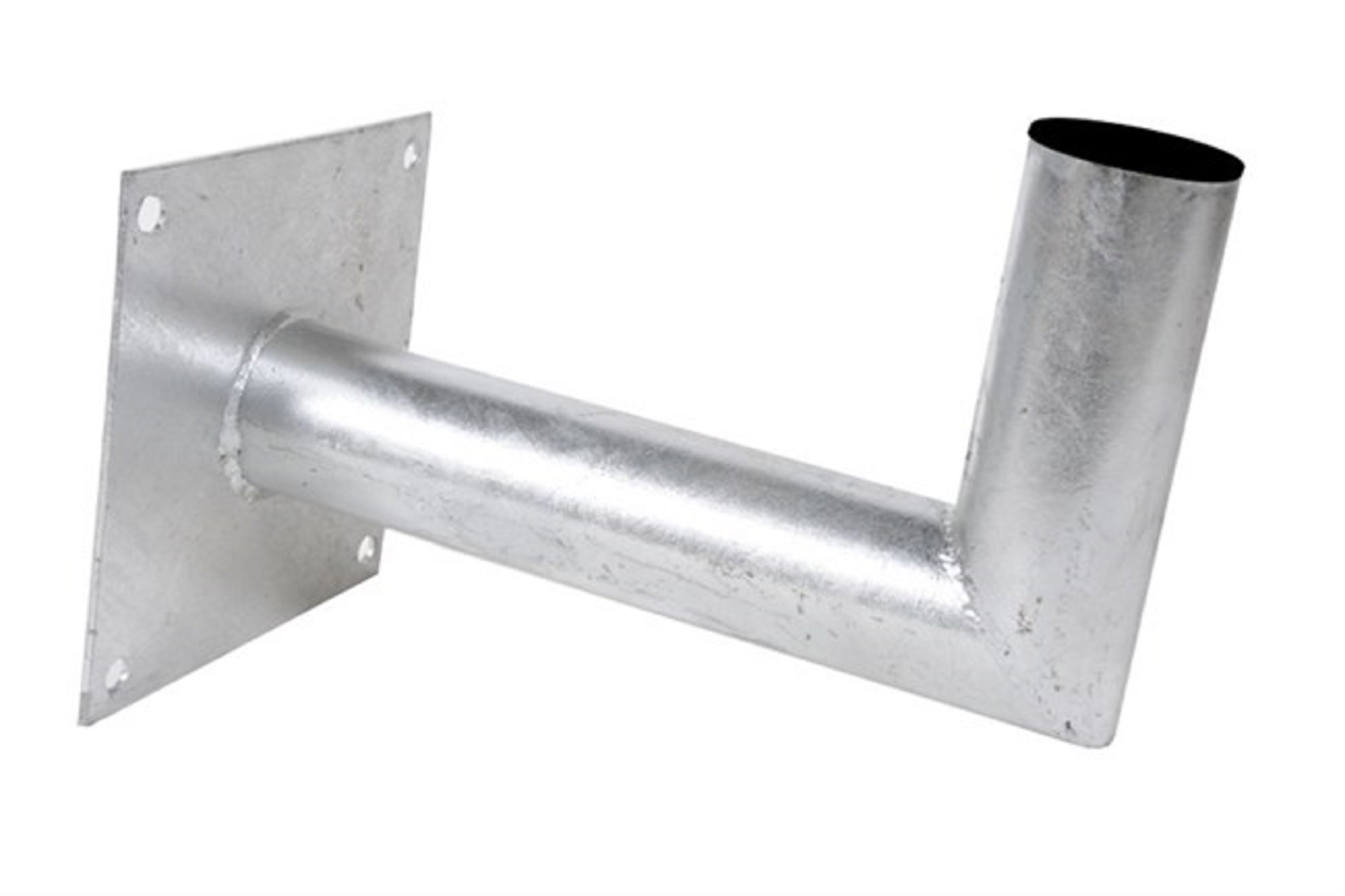 Muurbeugel met buis Ø 76 mm t.b.v. verkeersspiegel