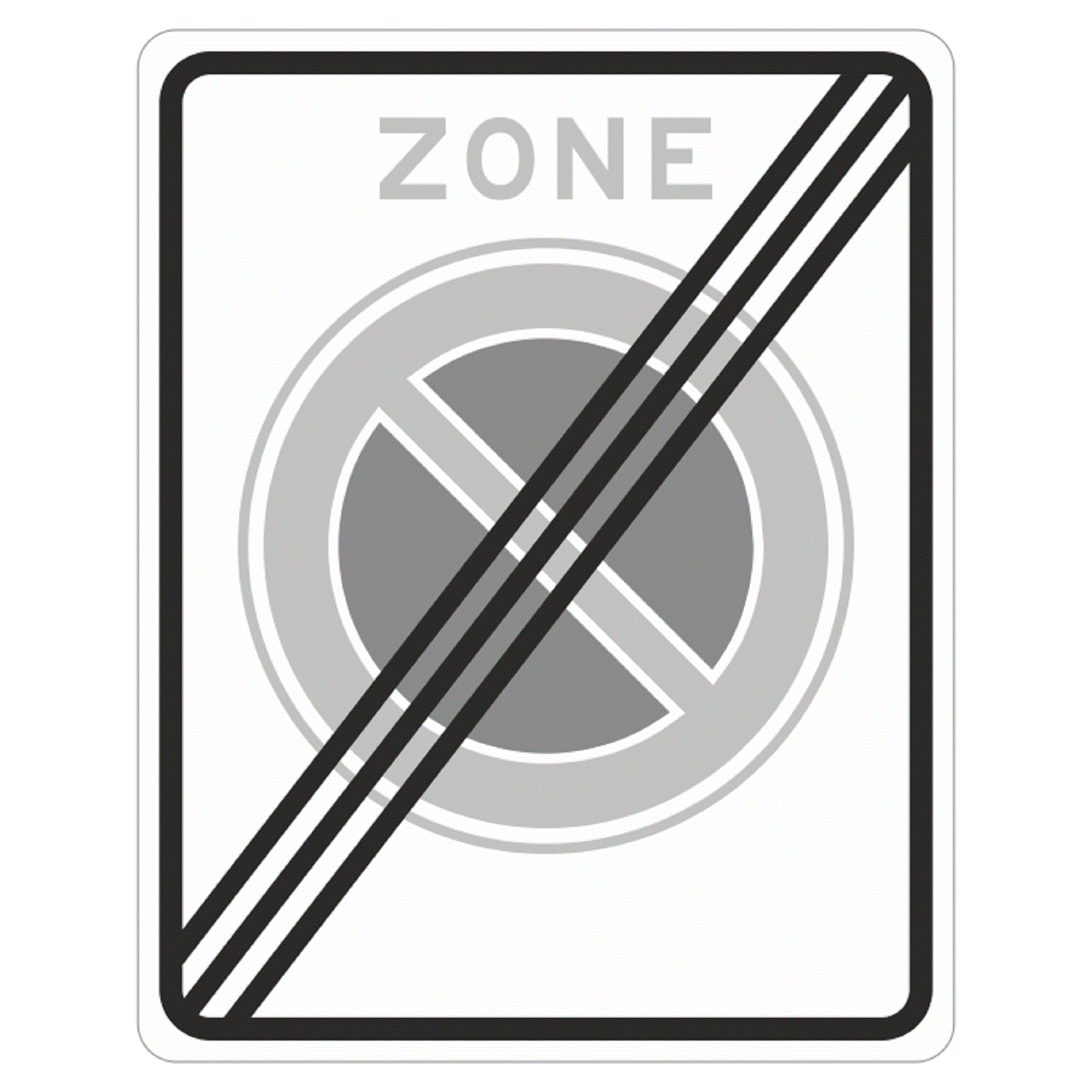 Zonebord E01ze Al/Do.Hi 53x76