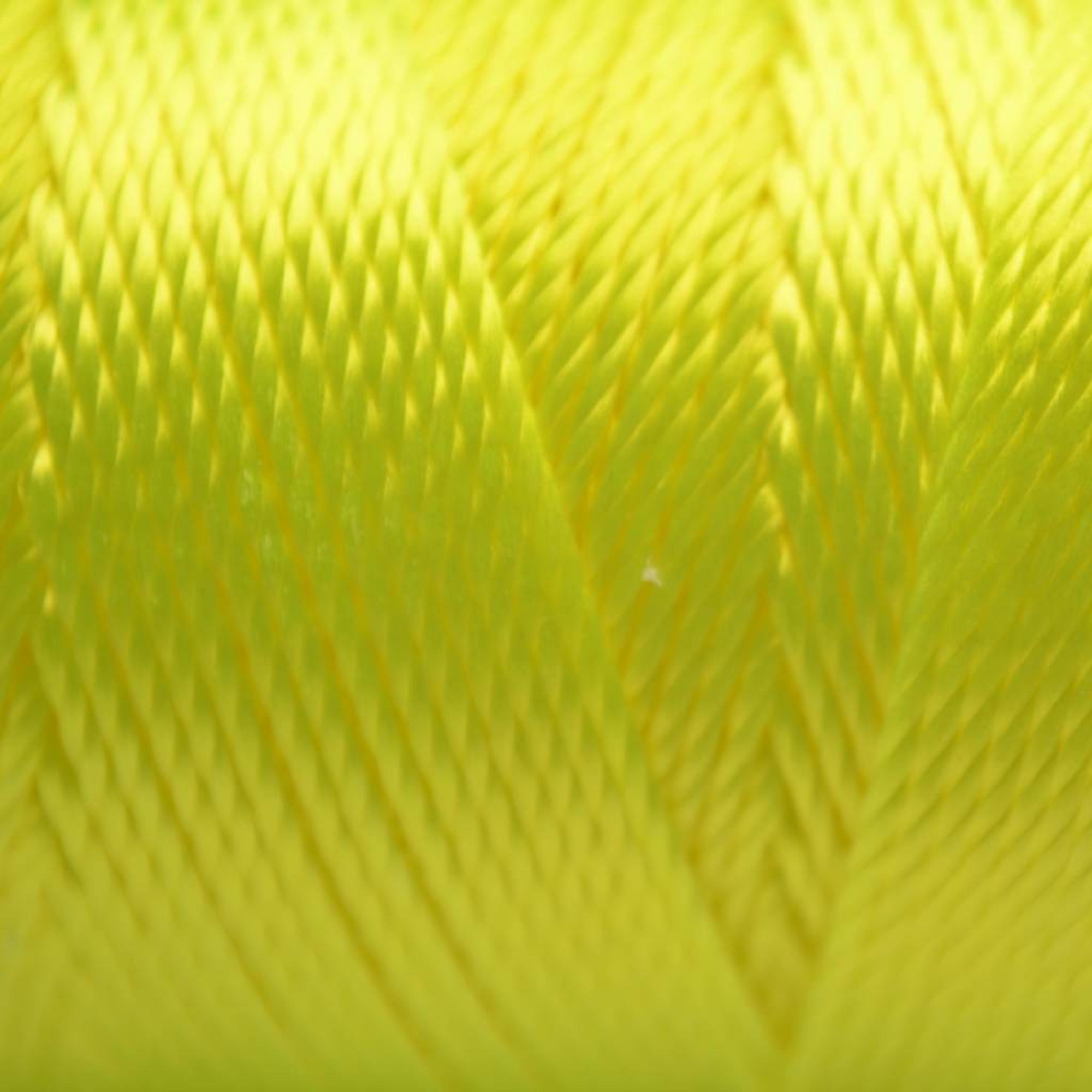 Nylon koord fluor geel 1,5 mm 50 meter