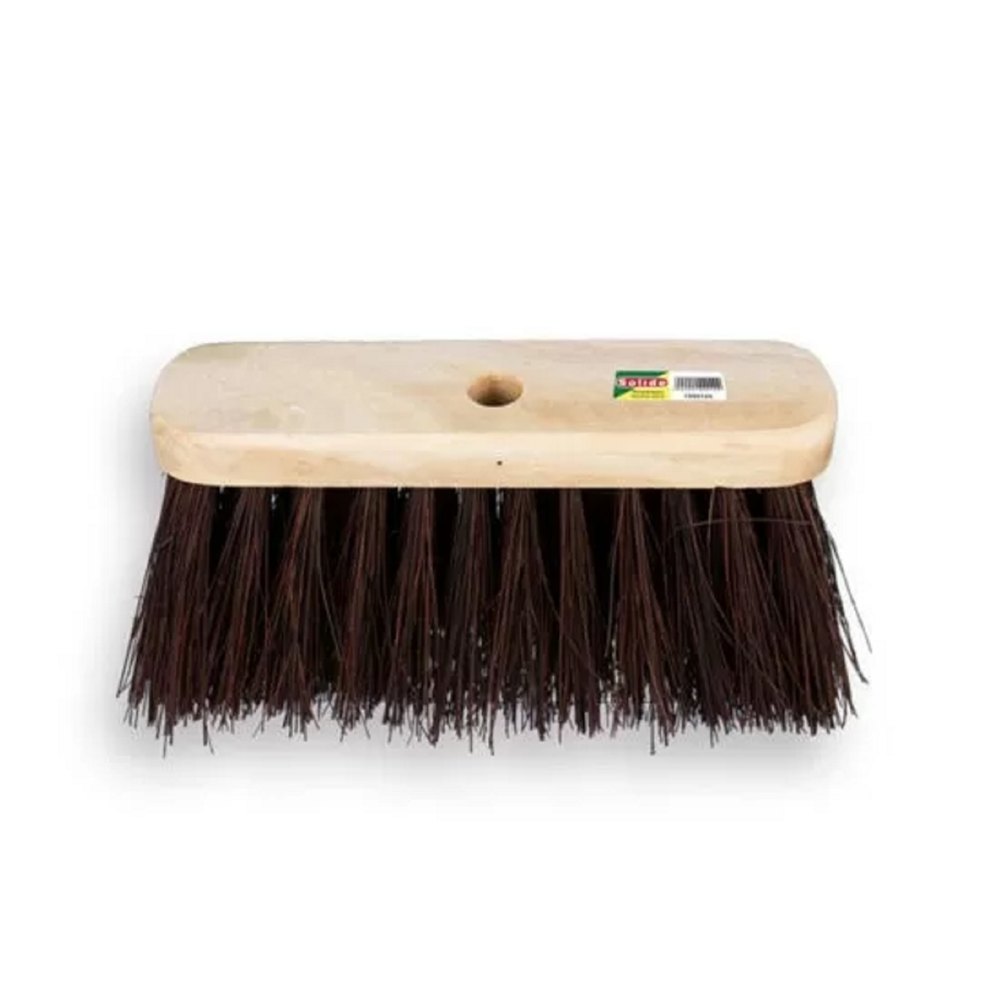 Straatbezem natuurvezel 29cm Solide - Bahia
