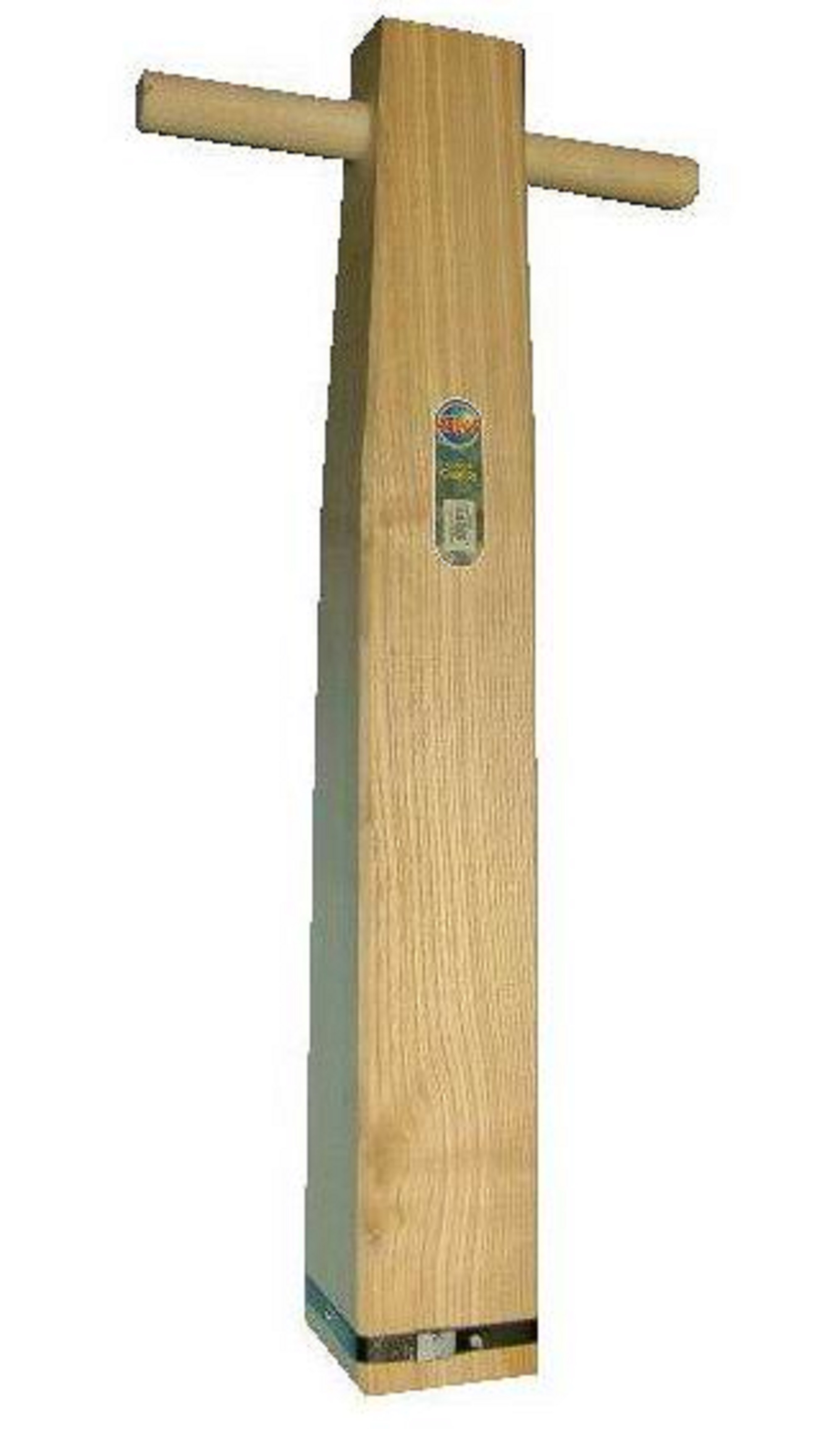 Bandenstamper geheel houten paal