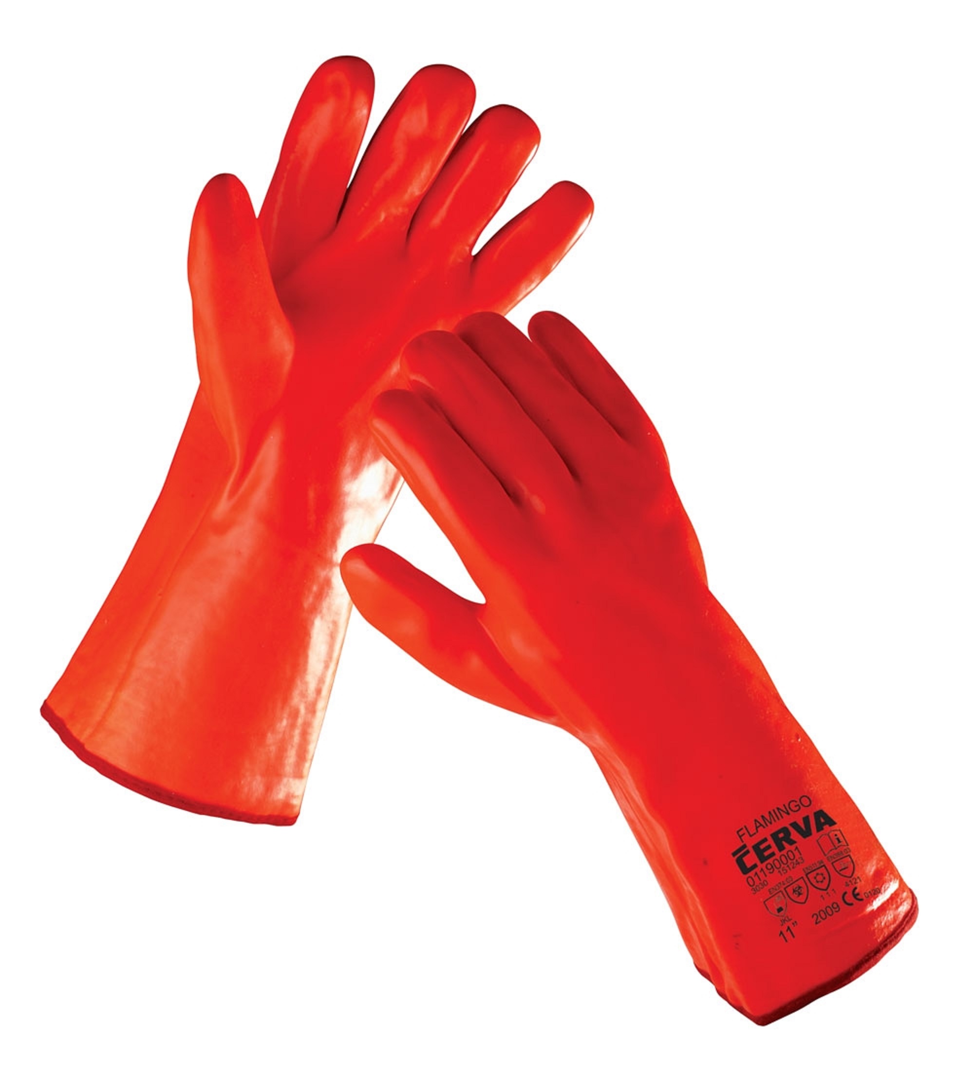 Handschoen Riool gevoerd Flamingo