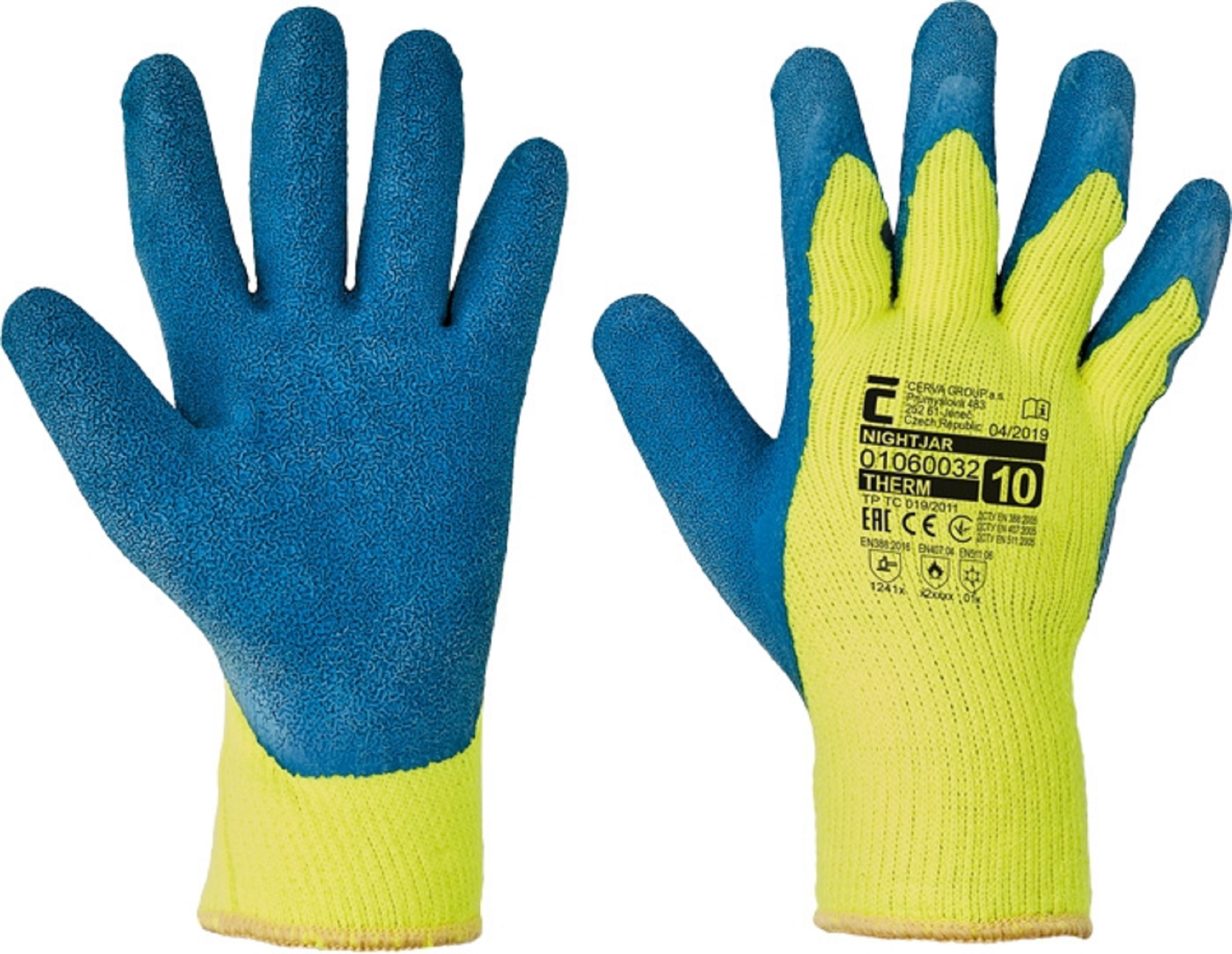 Handschoen Cerva Nightjar thermo 11