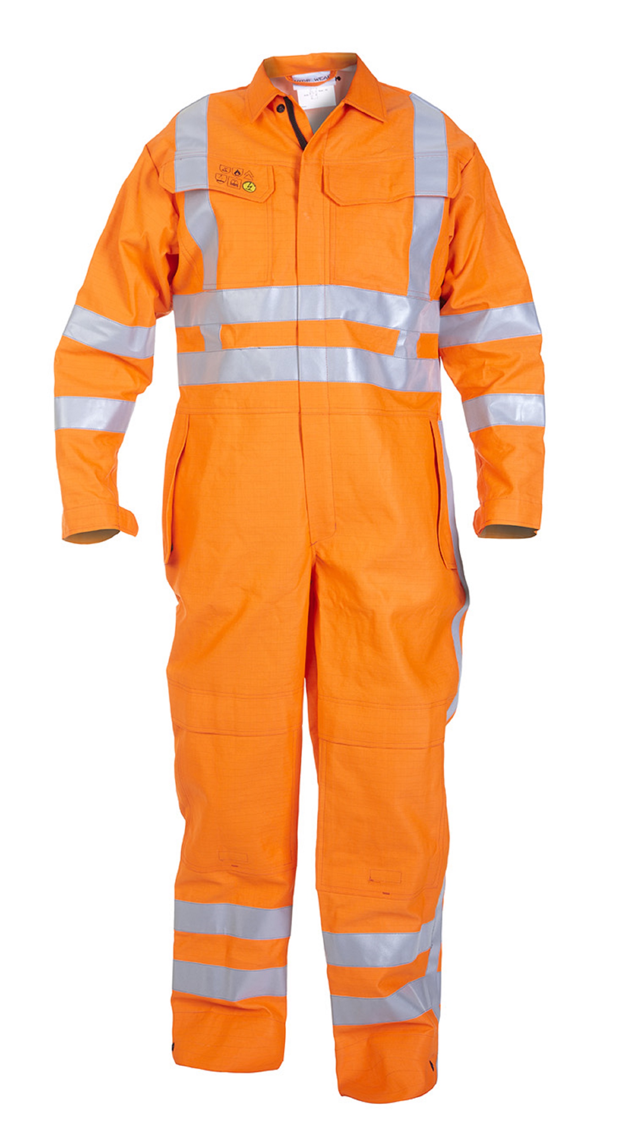 Overall vlamvertr./antis. VIAG Hydrowear Melbourne oranje 46