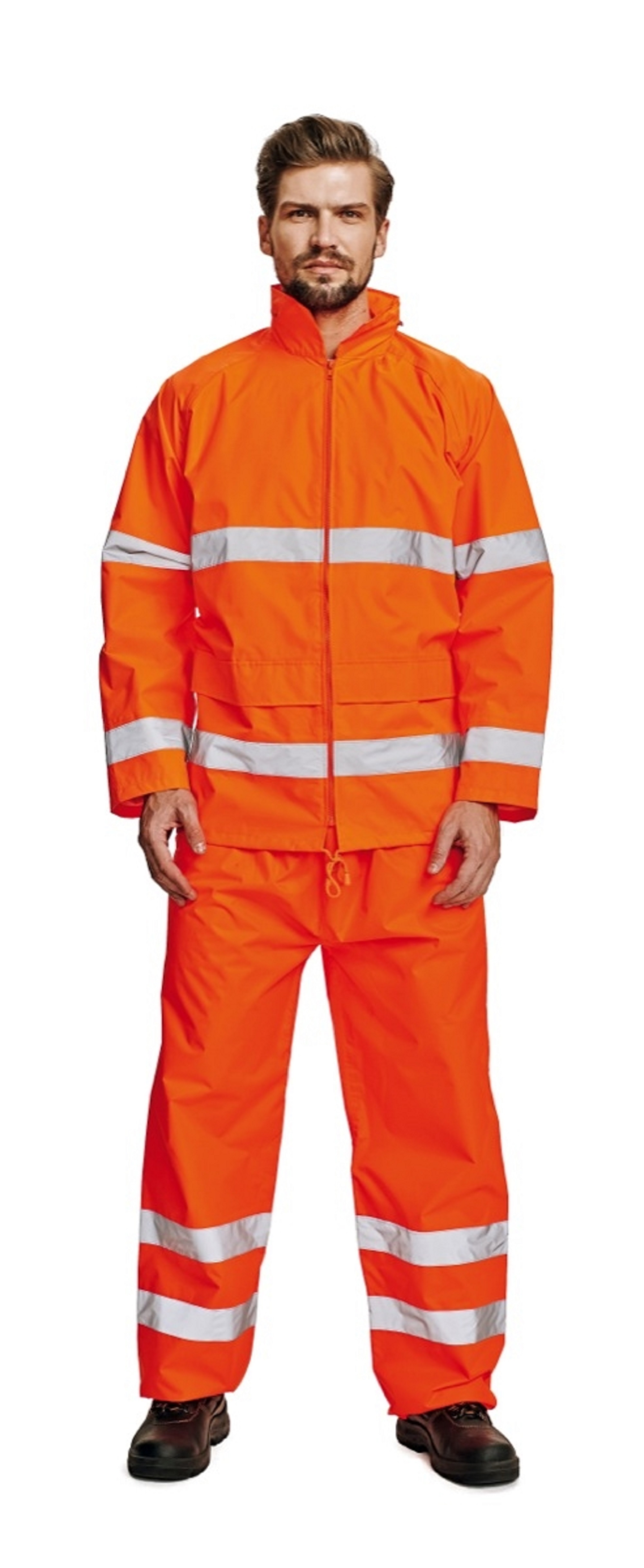 Regenbroek CERVA Gordon fluor oranje L