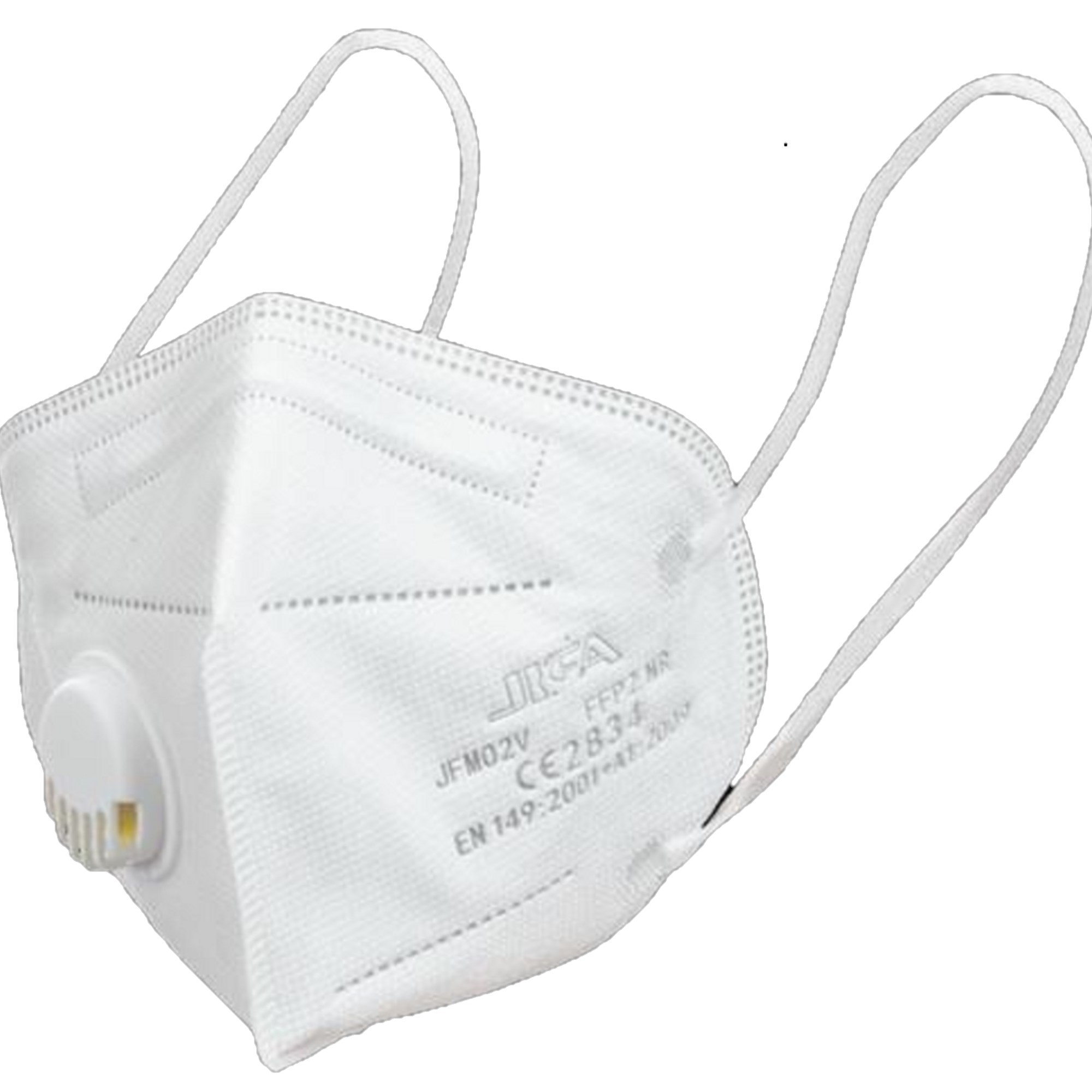 Stofmasker F&F Naab FFP2 met ventiel- 25 stuks