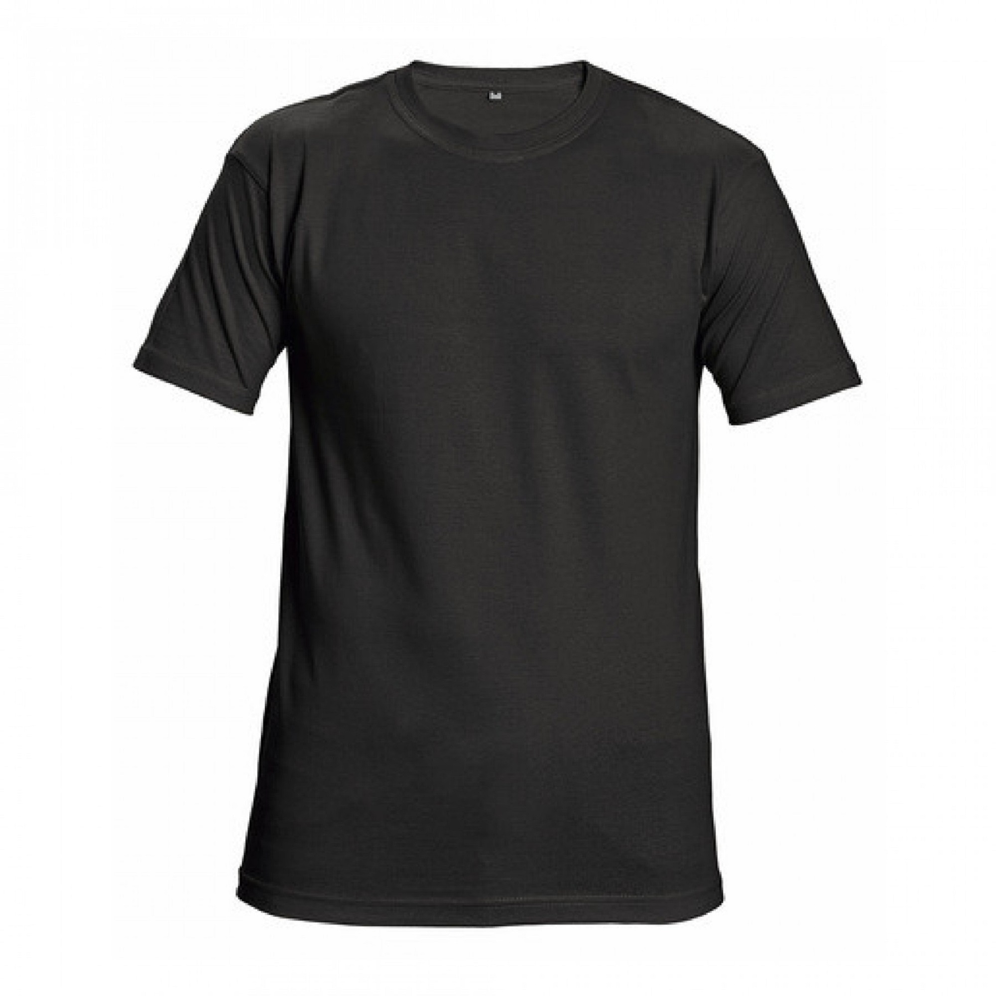T-Shirt Teesta 160gr ronde hals 100% katoen zwart maat S