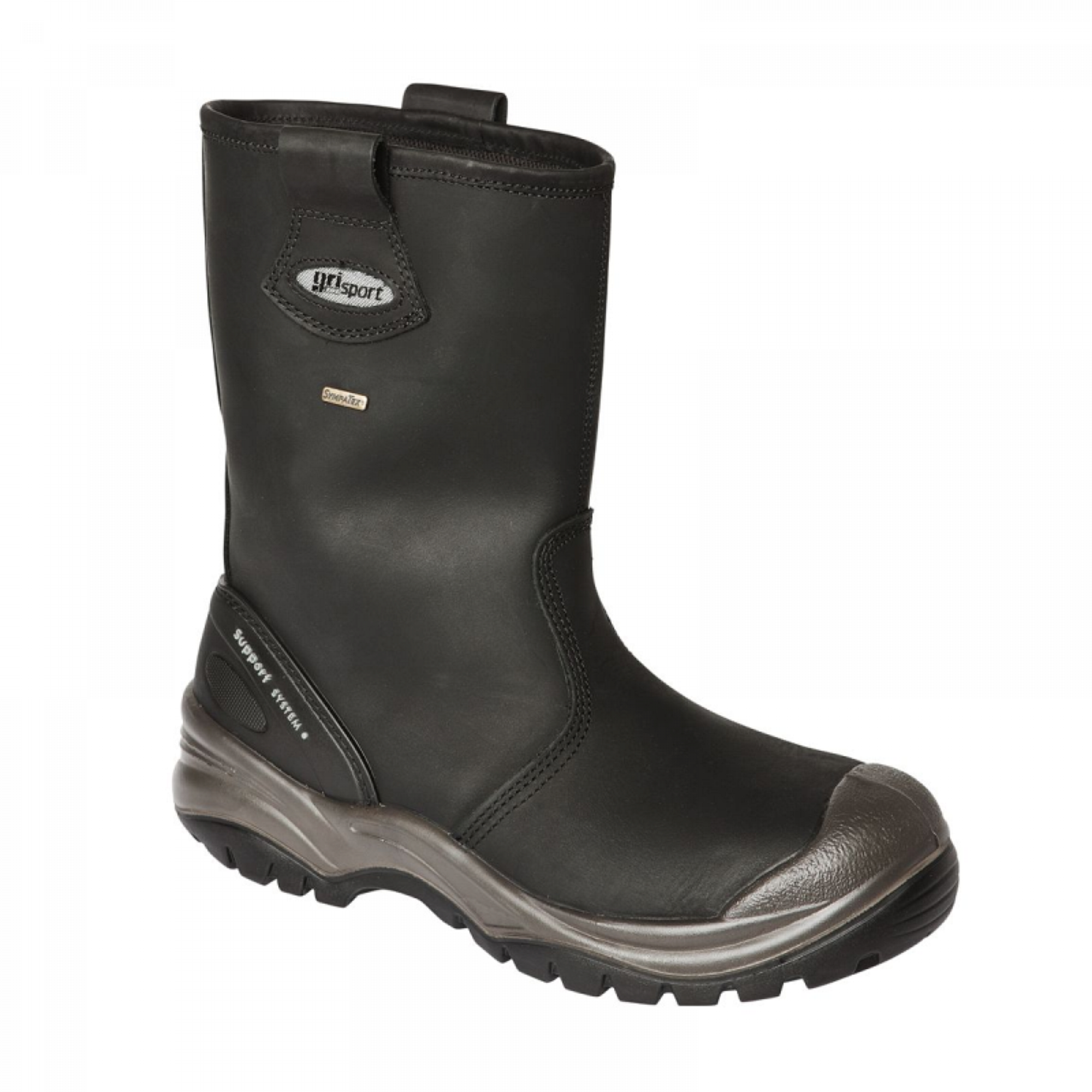 Werklaars GriSport 72401C gevoerd zwart maat 43