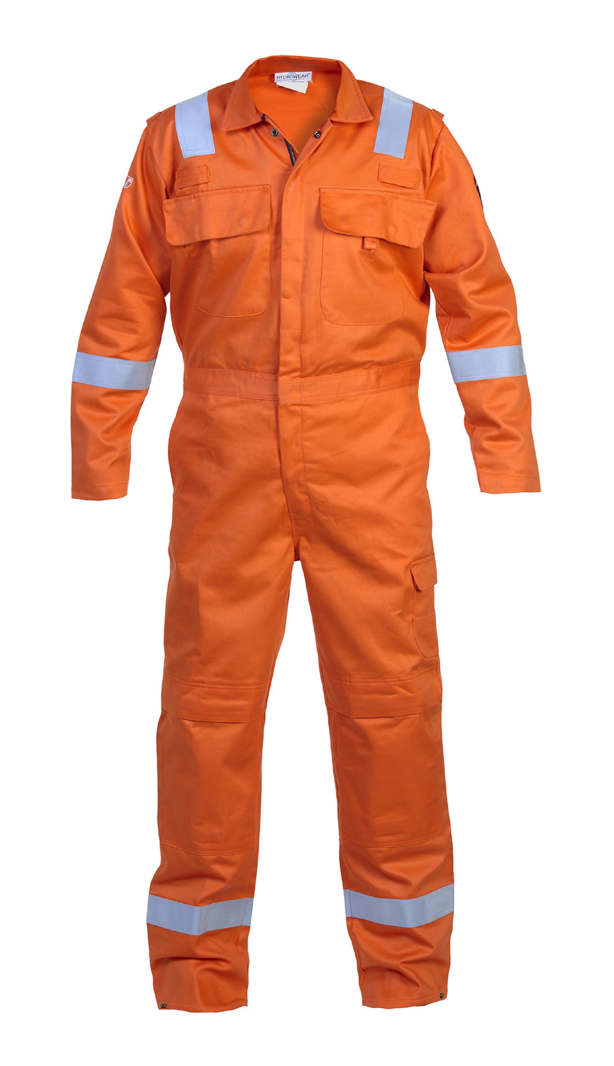 Overall vlamvertr./antis. Hi-Vis oranje Hydrowear Minden 46