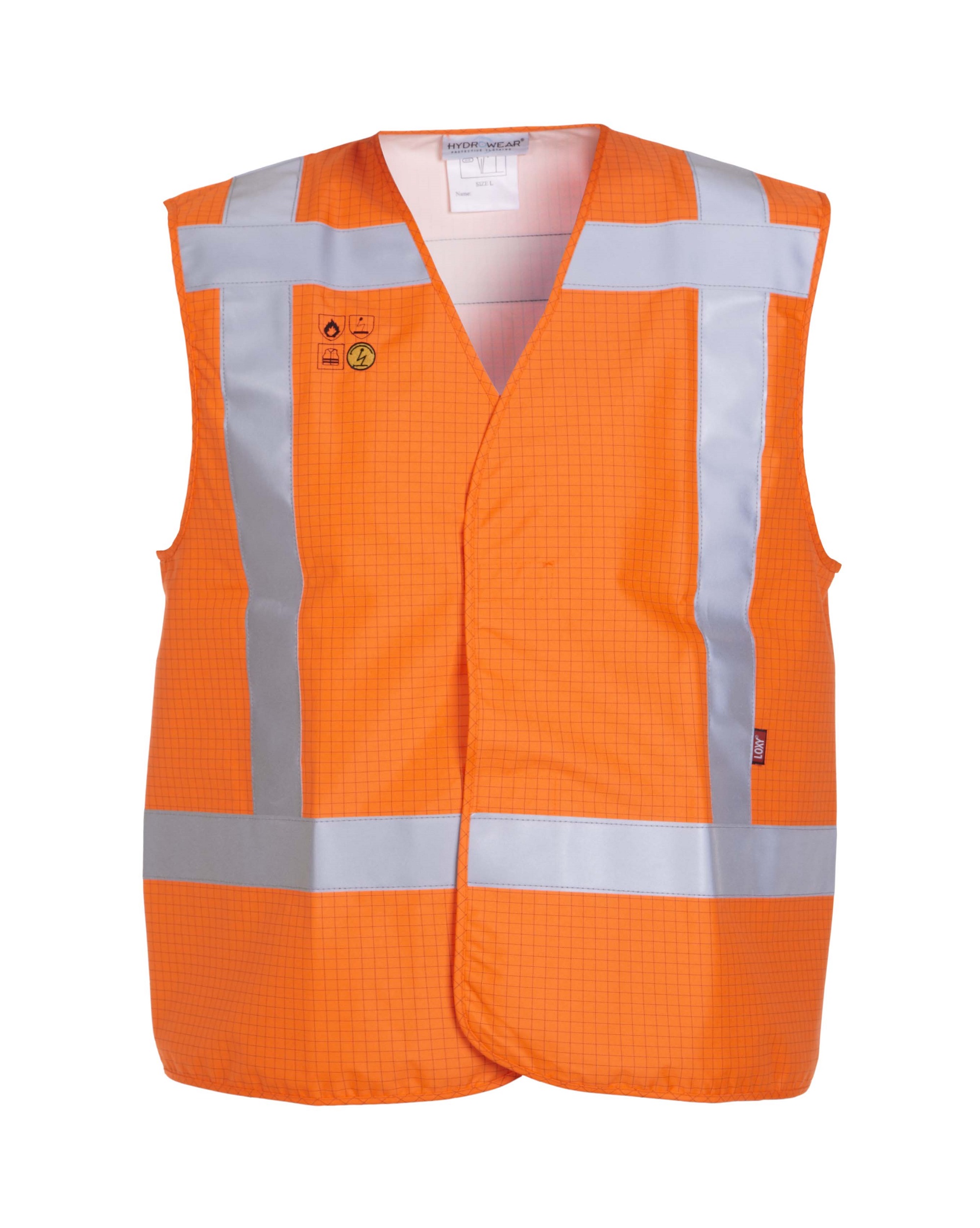 Veiligheidsvest FR AST RWS Hydrowear Winde oranje L