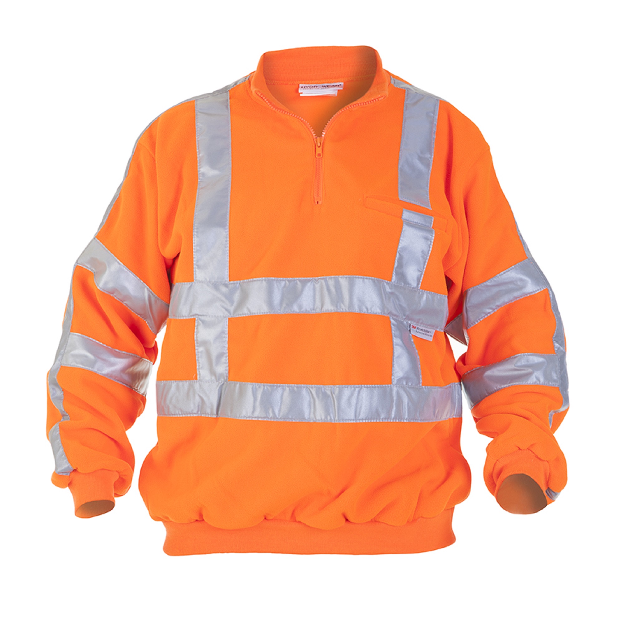 Fleece sweater Hydrowear Texel RWS oranje, maat S