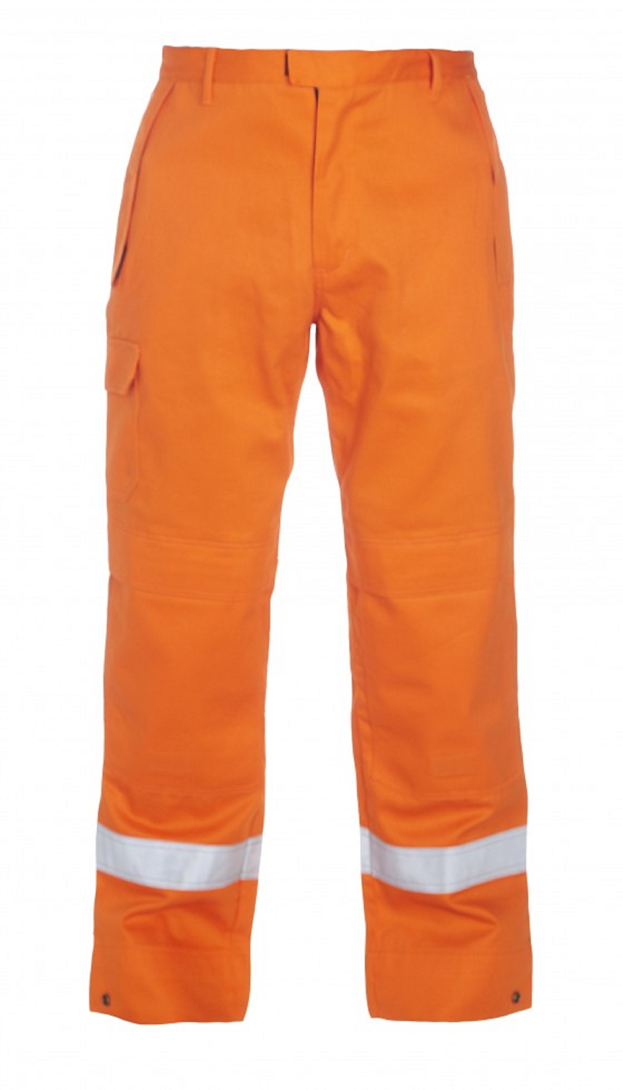 Werkbroek vlamvertr./antis. oranje Hydrowear Meddo 48
