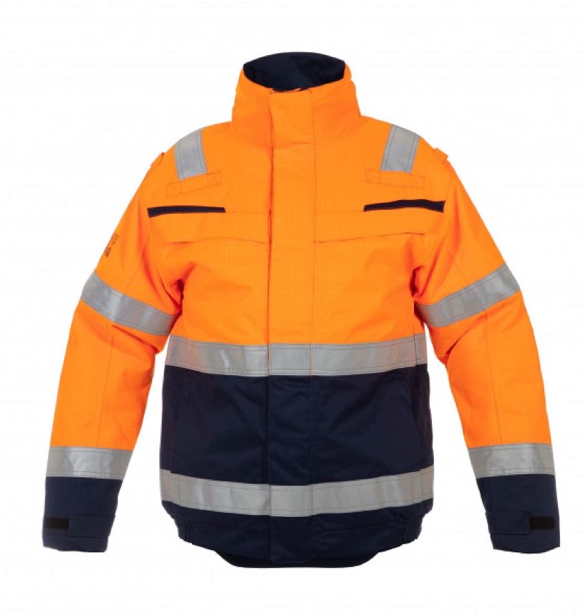 Winterpilotjack FR-AS Hydrowear Morley oranje/zwart maat S