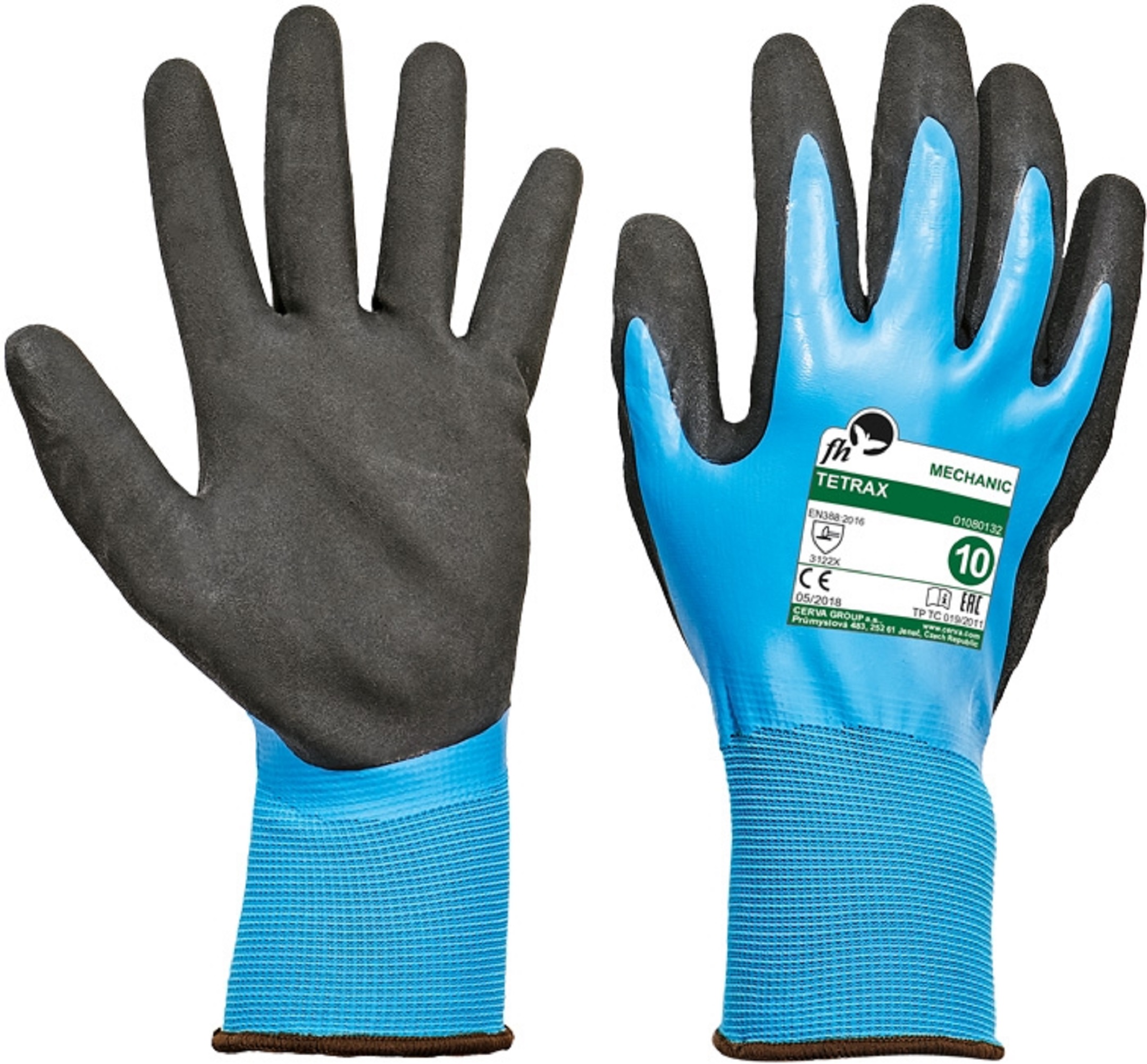 Handschoen Tetrax waterdicht maat 11