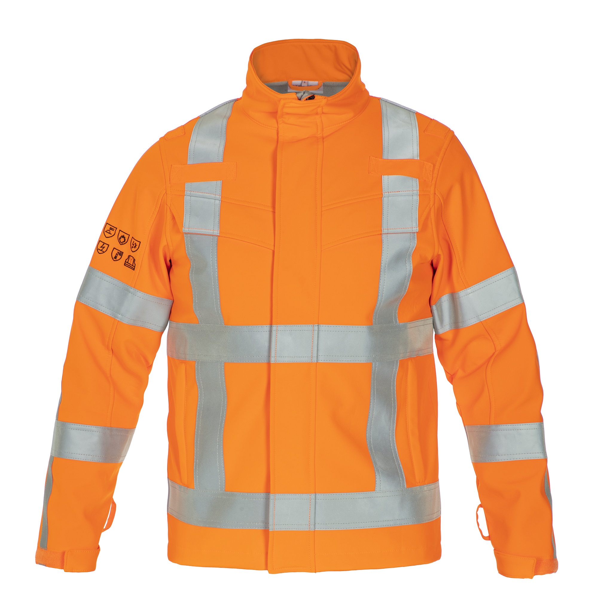 Softshell Menorca RWS orange maat: S