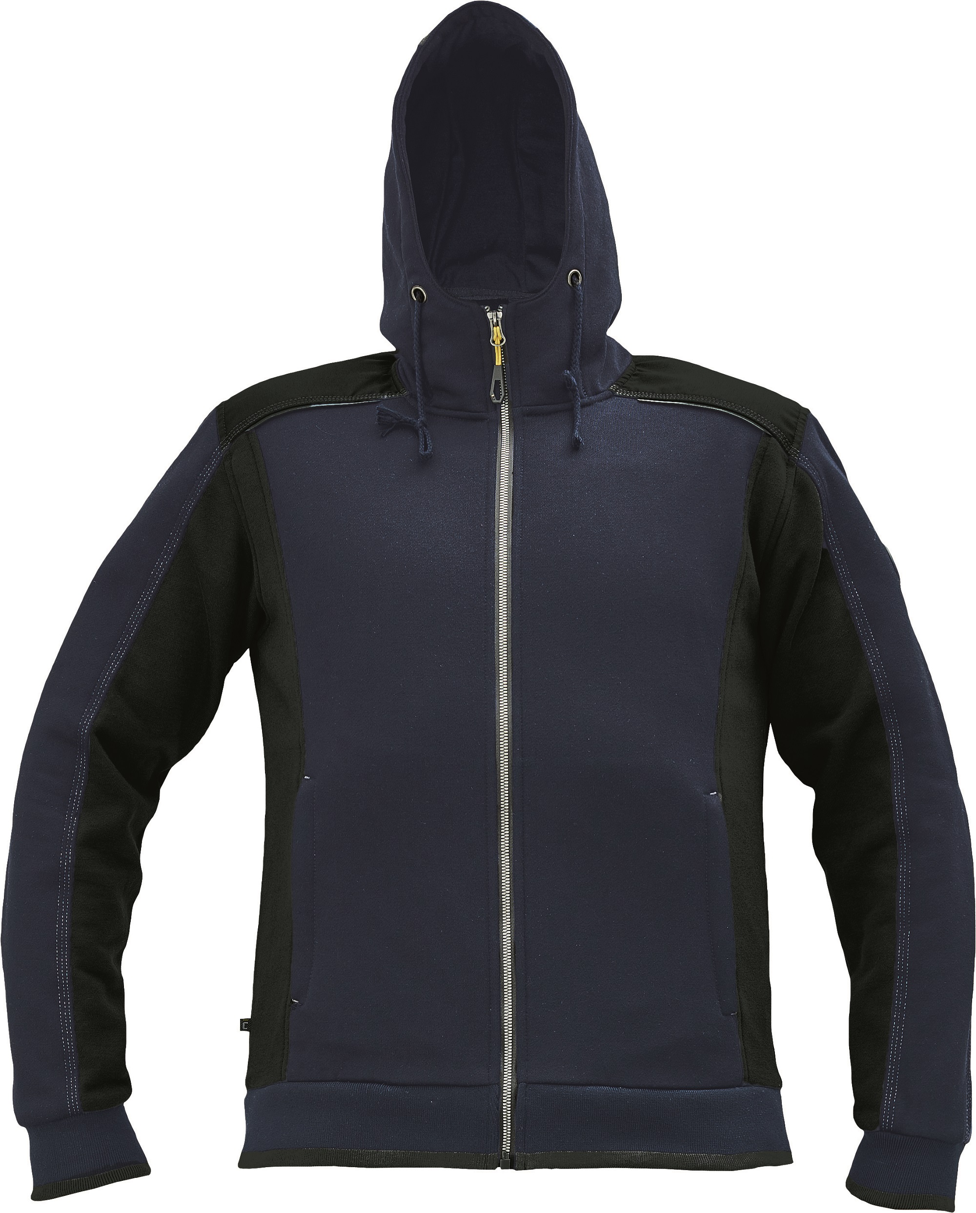 Dayboro hooded vest marine/zwart, S