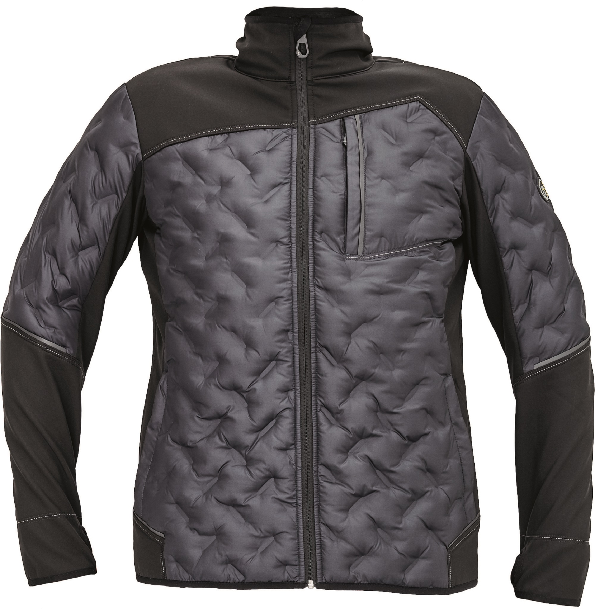 Neurum softshell jack antraciet maat S