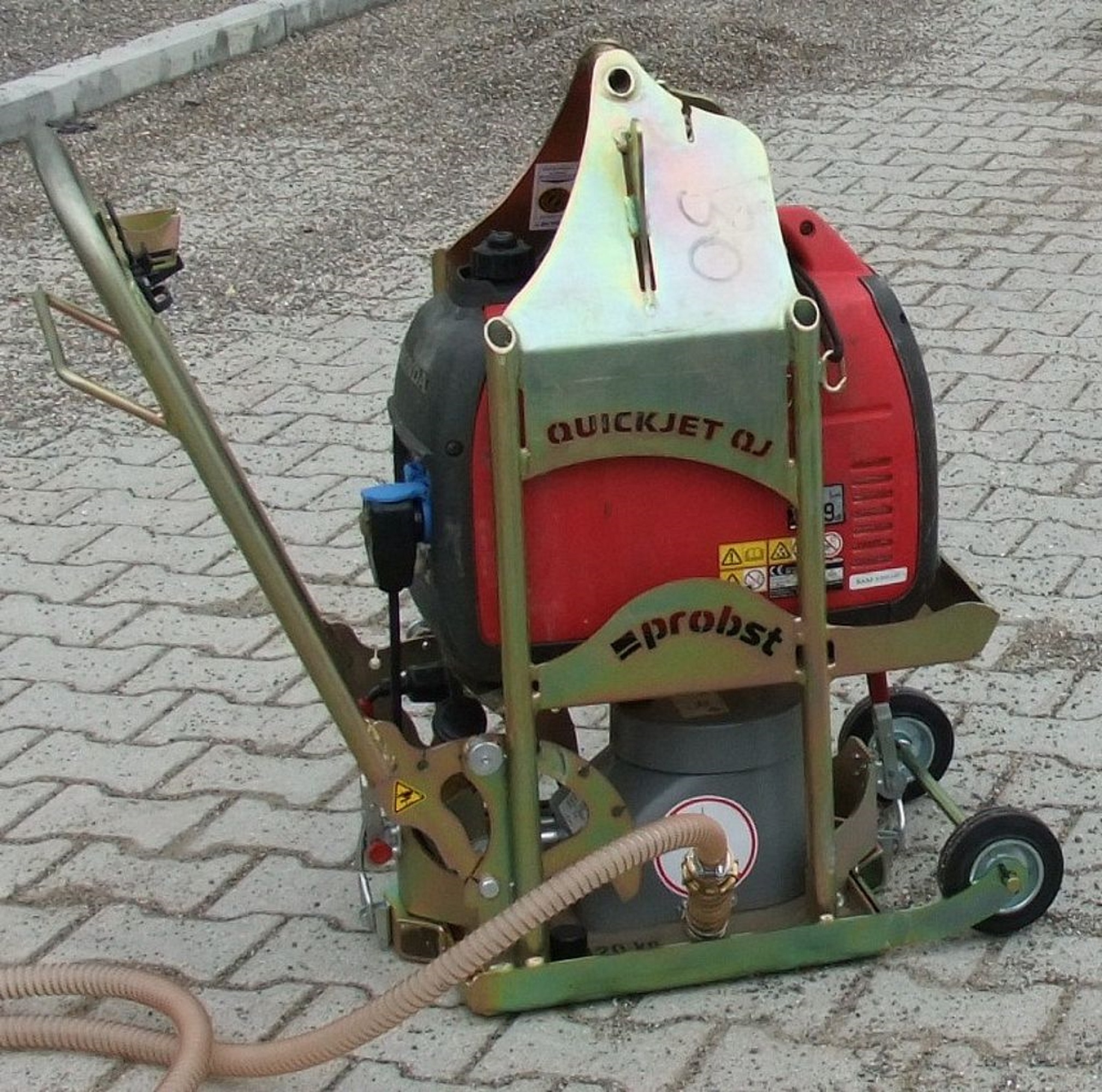 PROBST QJ-RS wielstel voor QuickJet