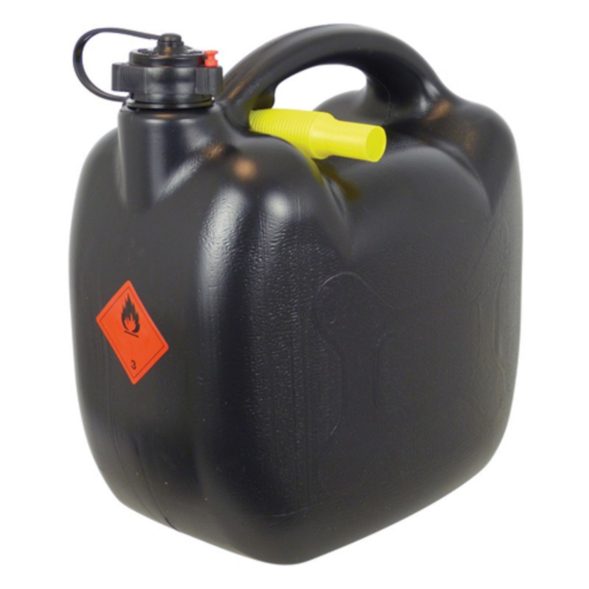 Jerrycan benzinebestendig met tuit 10L