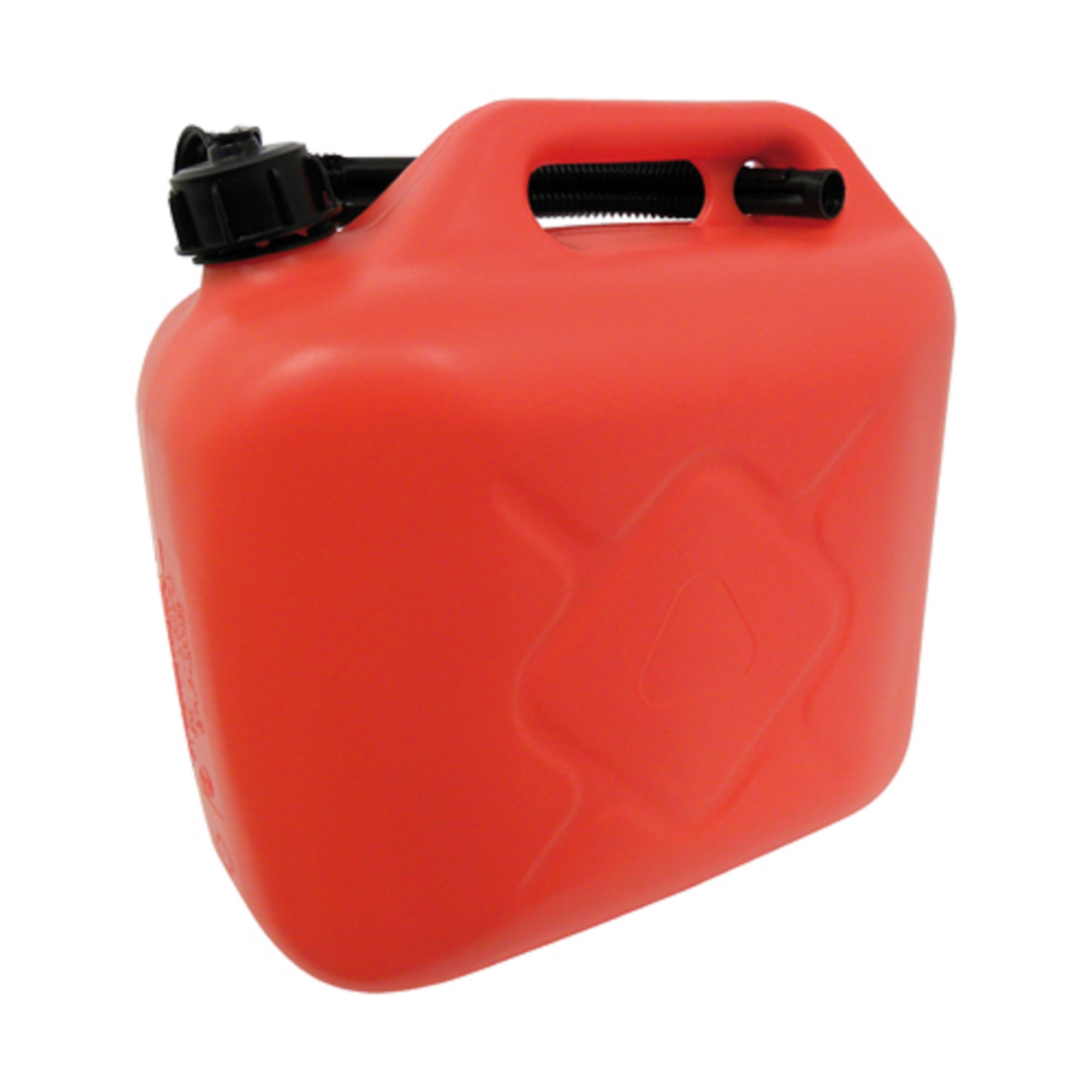 Jerrycan KS 10  liter met kraandop, rood, benzinebestendig