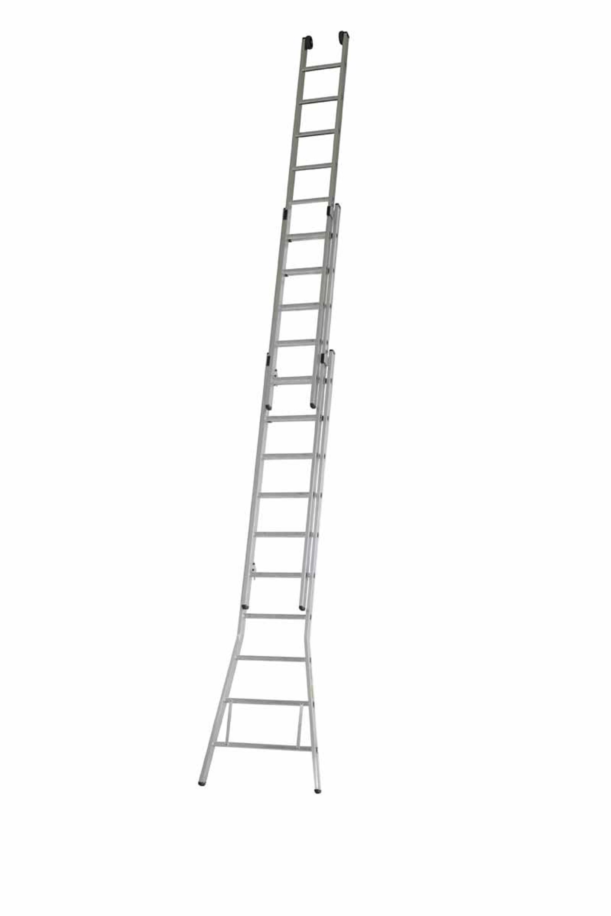 Opsteekladder ongecoat 3x12 (28cm optrede)