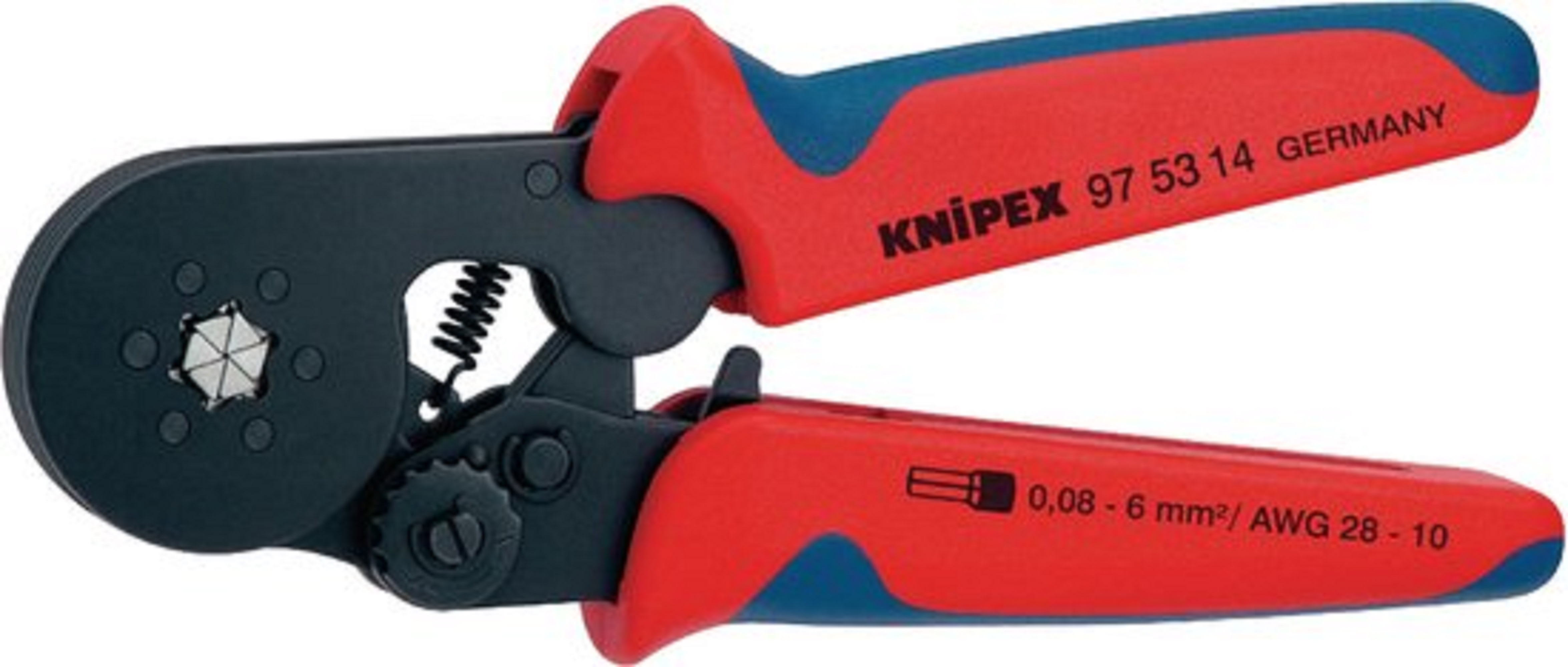 Knipex krimptang zelfstellend 0.08-10 mm - 975314