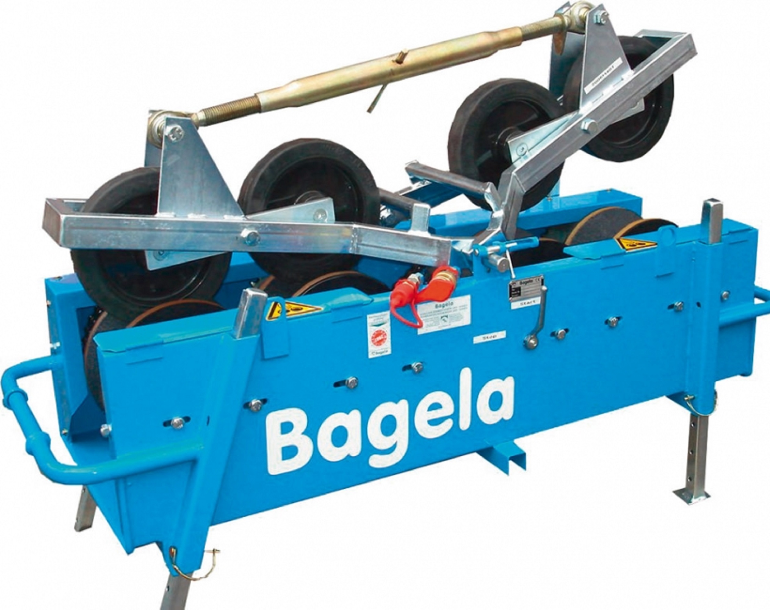 BAGELA BKS 1200 hydraulische kabel in- en uitvoermachine